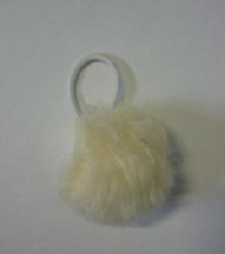 Furball 7cm (10 pcs), Cream-white